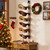 Cowboy Hat Rack for Wall – 3-Piece Wooden & Metal Western Hat Holder, Rustic Rider Sign Decor, Holds up to 6 Hats, Wall Mounted Cowboy Hat Organizer & Storage Display Rack for Cowboy Room Decor