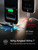 AINOPE USB to USB C Cable [2-Pack, 6.6ft] 3.1A Type C Charger Fast Charging, Right Angle USB C Cable for iPhone 17 Carplay Cable, Galaxy S10+ S10 S9, Note 10 9, LG V30, Moto, iPhone 16 15 Charger Cord