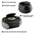Memorex AM/FM Top Loading CD Player | Portable Stereo with Programmable Memory | Auxiliary Input and LED Display (Black, with Cassette Player)