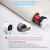 Rollerhouse ERB25 Battery Roller Shade Motor for DIY Electric Roller Blind/Shade Tubular Motor for 1.5 inch/38/40mm Tube