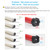 Rollerhouse ERB25 Battery Roller Shade Motor for DIY Electric Roller Blind/Shade Tubular Motor for 1.5 inch/38/40mm Tube