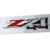 Aimoll 2pcs Z71 4x4 Emblems for GMC Chevy Silverado Sierra Tahoe Suburban New 1500 2500 3500 Decal (Chrome Red)