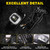 REALOVE LED Fog Light Assembly for FORD F250 F350 F450 F550 Super Duty 2005 2006 2007 Bumper Driving Fog Lamp Kit with DRL & Turn Signal 1 Pair