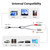 Liaoan USB C to 2RCA Stereo Adapter Cable, Type-C to 2RCA Audio Cable, Suitable for TV, Computer, Mobile Phone, MP3 Player, Speaker, car Radio, Tablet, Amplifier, Speaker, etc.
