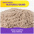 Kinetic Sand, 2lb Brown Play Sand, Moldable Sensory Toys for Kids, Resealable Bag (Packaging May Vary), for Ages 3 and up