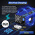 Forklift Battery Charger 24V 30A Smart 24 Volt Charger 900W Fully-Auto LCD Display Pallet Jack Battery Charger 7 Protections Trickle Charger for 24V Electric Pallet Jack & Forklift & Floor Scrubber