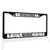 Fastasticdeals Metal Insert License Plate Frame Registered Nurse Rn C Weatherproof Car Accessories Black 2 Holes Solid Insert
