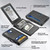 umoven Wallet for Men - with Money Clip Slim Leather Slots Credit Card Holder RFID Blocking Bifold Minimalist Wallet