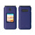 Cricket Debut Flip Case - Protective Snap On Cover with Rotating Belt Clip Holster Combo - AT&T Cingular Flip IV (U102AA) - Blue