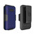 Cricket Debut Flip Case - Protective Snap On Cover with Rotating Belt Clip Holster Combo - AT&T Cingular Flip IV (U102AA) - Blue