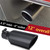 LCGP 2.5 Inch Inlet Exhaust Tip 2.5" x 4" x 12" Black Exhaust Tailpipe With Blot-On Design, Universal for Car