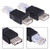Herfair Ethernet to USB Adapter 2PCS for ADSL Modem/Router/Computer Camera/Surveillance Camera with Network Function - RJ45 LAN Internet Male to USB Female Connector