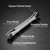 DURATECH 4 IN 1 HVAC Service Wrench, 3/16", 1/4", 5/16", 3/8", Air Conditioning & Refrigeration Equipment, Hex Bit Adapter
