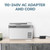 BougeRV 110~240V AC Power Cord for Car Freezer Portable Fridge Refrigerator, AC Adapter for 12V Refrigerators from Most Brands