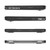 MOSISO Compatible with HP Envy 2-in-1 2K Laptop Case 14 inch Touch-Screen Laptop 2024 Release Model X360, Corners Protective Heavy Duty Rugged Bumper Shockproof Plastic Hard Shell Case Cover, Black
