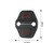 GUIILAN Car Door Lock Decoration Protector Latches Cover Compitable with 2018-2025 Jeep Wrangler JL JLU 4XE Unlimited Sahara Sports Rubicon Gladiator JT Door Lock Cover Parts Accessories