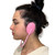 Genedy Ear Covers for Shower, Heat and Hair Dye Protection - Pink - Waterproof Ear Covers for Washing Hair - Reusable Silicone Ear Caps For Hair Dye - Ear Protectors From Heat Styling and Dryer