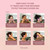 Genedy Ear Covers for Shower, Heat and Hair Dye Protection - Pink - Waterproof Ear Covers for Washing Hair - Reusable Silicone Ear Caps For Hair Dye - Ear Protectors From Heat Styling and Dryer