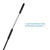 Lihopefe Universal Replacement Metal Crank Wand of Exterior Sun Shades Roller up Blind (Black)