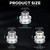 Ball End Shower Arm Adapter 1/2 Inch Male Pipe Thread Old Style Head Convert to fit standard shower head 14UN 16UN is Suitable for Most Old-Fashioned Ball Head Shower Arms (3PCS)