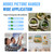 FURHUA 30pcs Black Super Hook Picture Hangers and Office Pack, Drywall Hooks for Hanging Pictures, Wall Hooks, Picture Hangers, Picture Hanging Kit，Hang Art, Clock, Shelves, Mirrors