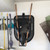 IronDIY Heavy-Duty Wheelbarrow Storage Bracket, Black, Sturdy, 80 lbs Capacity, for Outdoor Use