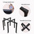 Nuwovwo AC Security Cage, Adjustable Height and Width, Steel Air Conditioner Cage for Round or Square Shape incl. Anti-Theft Screws (Reinforced Version)