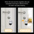 Door Alarms for Kids Safety, 6 Pack 120dB Pool Alarm Sensor for Doors and Windows, Window Alarms for Home Security, Burglar Intruder Entry Alert for Toddlers Personal Security