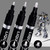 COORIART 3PK Liquid Chrome Markers - Permanent Mirror Chrome Pens, Chrome Paint Pens for Plastic, Metal, Model Painting, Touch Up & Repair Kit, Set of 3 Tips (0.7mm, 1mm, 3mm)