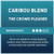 Caribou Coffee, Medium Roast Ground Coffee, 100% Arabica Coffee - Caribou Blend 20 Ounce Bag