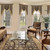 Loom and Mill Luxury Jacquard Waterfall Valance for Living Room, Classic Antique Swag Window Valances with Tassels, Bronze Gold Swag Curtains for Bedroom Banquet Holiday Decoration(W39Inch,1 Panel)