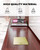 JACEPFY Floor Pop Up Outlet, Pop Up Waterproof Floor Electrical Box with 4.8A USB Chargers and 2 Outlet Receptacle Stainless Steel (Type-C Golden 1pack)