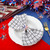 Geiserailie 6 Pieces Patriotic Napkin Rings 4th of July Star Napkin Ring Holder Red White and Blue America Rhinestones Serviette Buckle Table Ring for 250th Anniversary Independence Day Party Home
