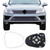Driver Side Mirror Replacement Glass for Volkswagen VW Touareg 2011-2017,Backing Plate Power Heated Left Side View Mirror Glass for Volkswagen VW Touareg 2011 2012 2013 2014 2015 2016 2017