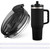 Jmoe USA 40 oz Replacement Lid For Yukon Fit Forty Tumbler With Handle | 2 in 1 Straw Lid | Made of BPA Free Tritan Plastic | 100% Leakproof Design | Dishwasher Safe (1-Pack)