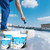 Hupeyna Waterproof Sealant, Liquid Transparent Waterproof Coating Repairing Anti-Leakage Agent, Invisible Water Proof Adhesive Indoor and Outdoor Water-Based Waterproofing Glue 4L