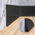 Duzzy Flexible Baseboard Molding Trim, 6 Inch(W) x 20 Feet(L) Peel and Stick Rubber Wall Trim Molding, Self-Adhesive Vinyl Wall Base Cove Base (Black)
