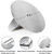 HULISEN Stainless Steel Burger Press, 6.2 inch Round Burger Smasher, Professional Griddle Accessories Kit, Grill Press Perfect for Flat Top Griddle Grill Cooking