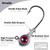 FISHCORNER Fishing Jig Head Oversized 3D Eyes Jigheads Swimbait Jig Heads for Fishing Saltwater Freshwater Bass Trout Walleye Redfish Striper 3/16oz