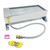 2 Gallon Automatic Livestock Water Trough, Stainless Steel Self Filling Animal Waterer with Float Valve, Dog Horse Goat Pig Cow Drinking Bowl Dispenser for Pets & Livestock