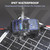 Voltset MPPT Solar Charge Controller : IP65 Waterproof - Display for Gel AGM Lead-Acid Lithium LiFePO4 Battery - Used in RV Marine Camper Van Truck Trailer (Mppt Solar Charge Controller use Below 50W)