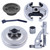 Adefol .325" 7T Clutch Drum Bearing Kit for Husqvarna 455 460 Rancher Chainsaw with Oil Pump Oil Pressure Line Worm Gear Needle Bearing Replacement Parts for 537291702 (6 Pcs)