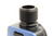 Corvid Water Flow Meter with Brass Inlet Metal Thread, Measure Gallon/Liter Consumption and Flow Rate for Outdoor Garden Hose Watering, RV Water Tank Filling, Lawn Sprinkler and Nozzle Sprayer