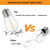 abulber DC 3V Low Voltage Solar String Light Bulbs, Only for 3V DC, Burn Out at 120V, Shatterproof Waterproof S14 LED Bulbs, E26 Base, 1W Warm White 2700K, 16 Pack