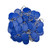 MINDRFID RFID Key fob 13.56MHz F08 Token Key Tags for Access Control System (Blue)