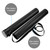 DEWEL Document Tube,Plastic Expanding Poster/Art/Document Storage Tube 24.5 to 40 inches Adjustable with Carrying Strap Waterproof and Light-Resistance Telescoping Carrying Case (Black-Large Size)