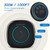 Soft Ring Blk Dog Bells to Go Outside - Wireless Dog Door Bell with 1000ft Range, 60 Melodies, LED, Waterproof Potty Training Bell for Dogs - Dog Door Bells for Potty Training(2 Bells & 1 Receiver)