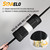 STARELO 2PCS Locking Plugs for Generator - NEMA L14-30P Extension Cord End Male Plug, 30A, 125/250V, 3 Pole, 4 Wire Grounding, Industrial Grade, UL Listed