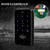 HFeng Outdoor IP68 Waterproof RFID Keypad Touch Access Control System Rainproof WG26/34 125KHz Card Reader + 10pcs EM4100 Keyfobs
