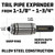 Powerbuilt Small Tailpipe Expander – 1-1/8" to 1-3/4" Exhaust Pipe Expander Tool for Rounding Pipe Ends and Removing Clamp Grooves – Alloy Steel Construction – 940377